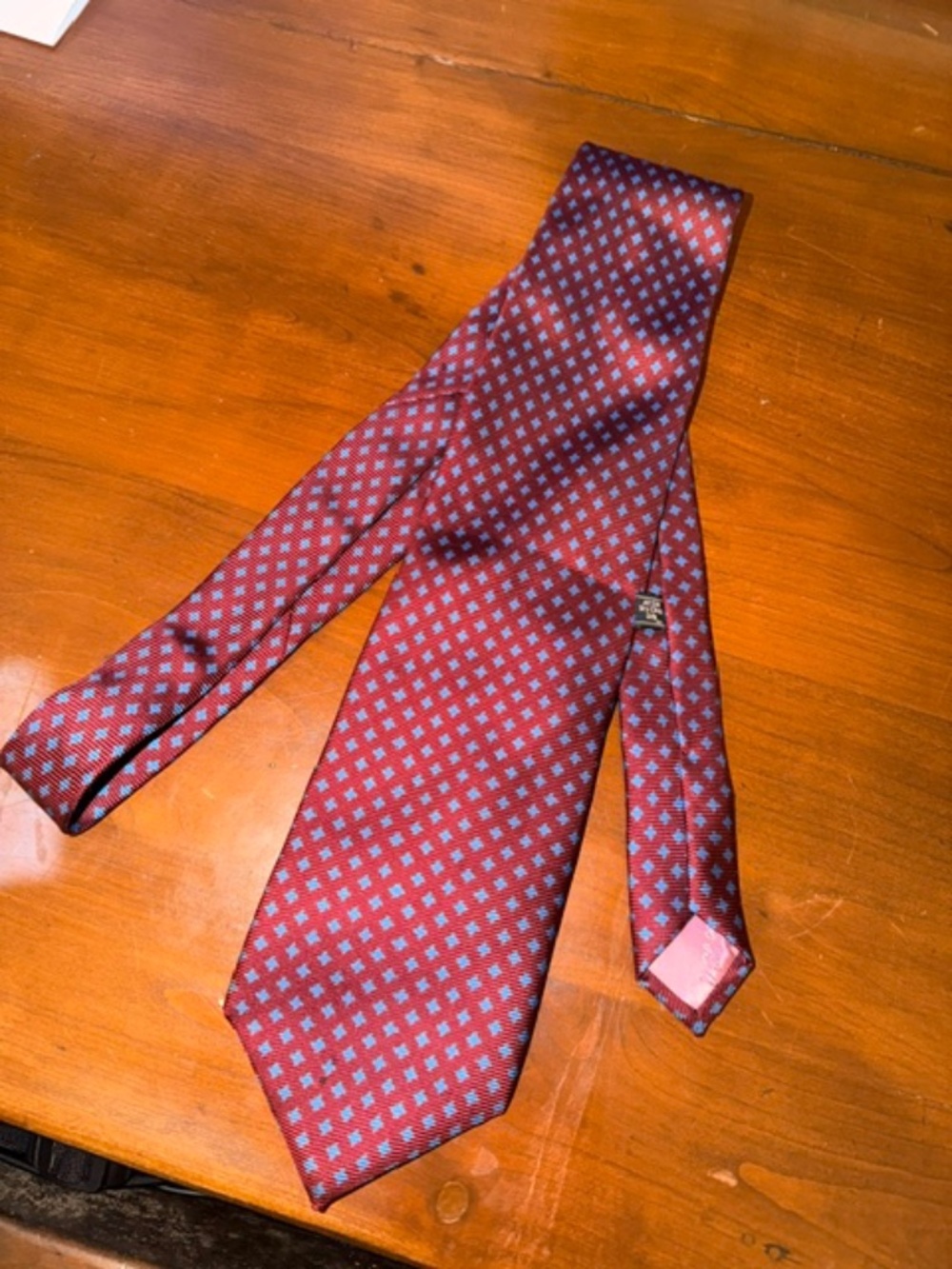 Barney’s Silk Tie  -- Charles Hill Silks Handmade in England